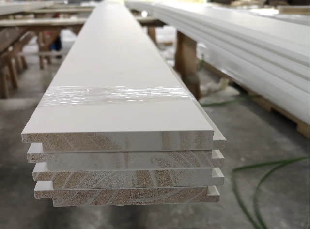 Top Tier White Primed Wood Wall Panel
