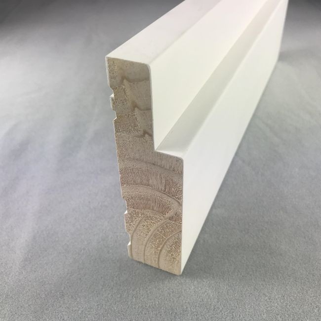 White Primed Wood Door Frames For Interior And Exterior Door