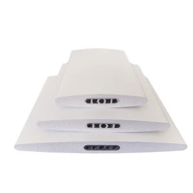 Värvitud PVC aknaluugi komponendid